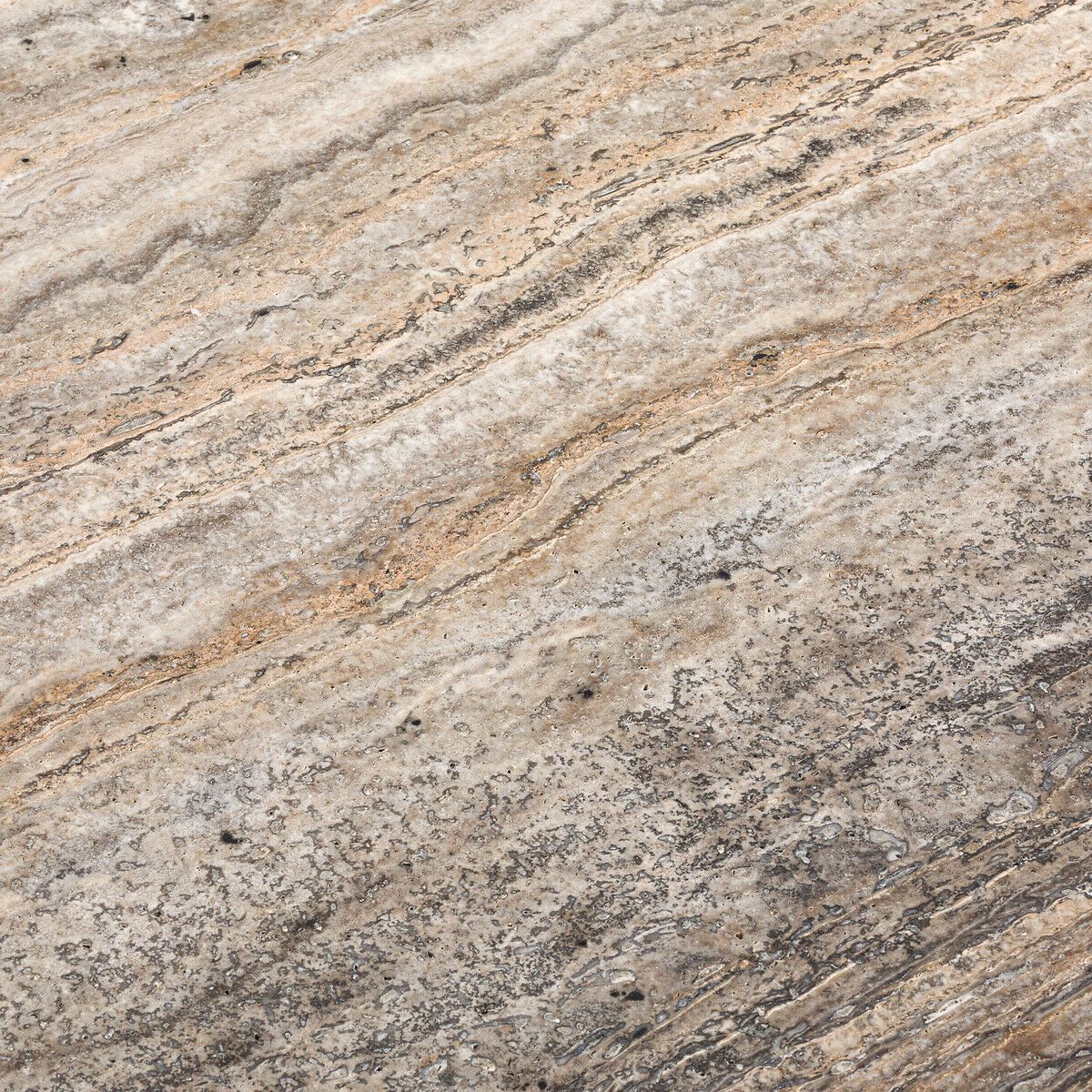 Низкий квадратный журнальный столик из травертина AMPM махаут ARCH-00035186 - Вид №4