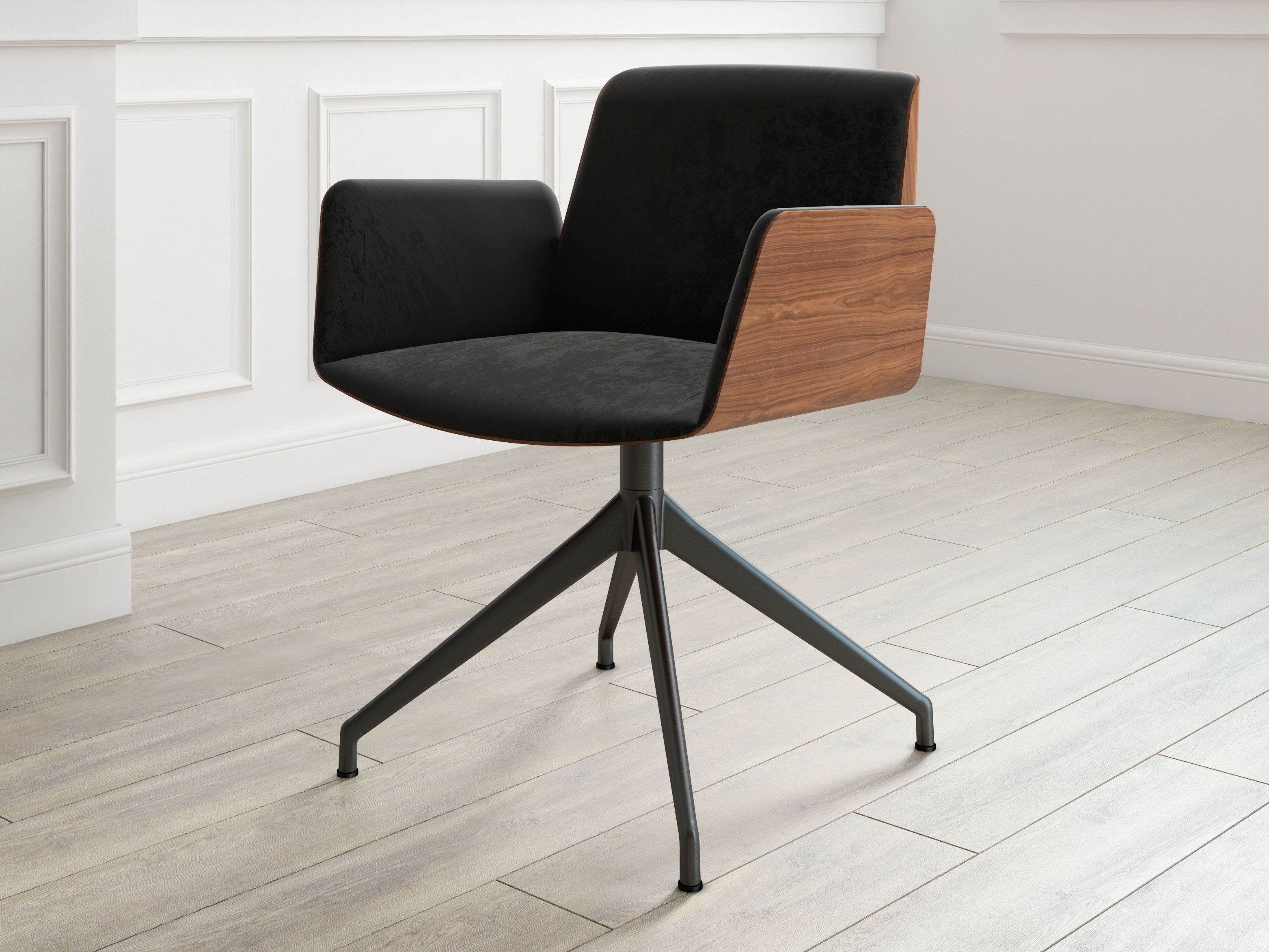 Стул на насесте с подлокотниками Punt HUG ARCH-00143403 - Вид №3