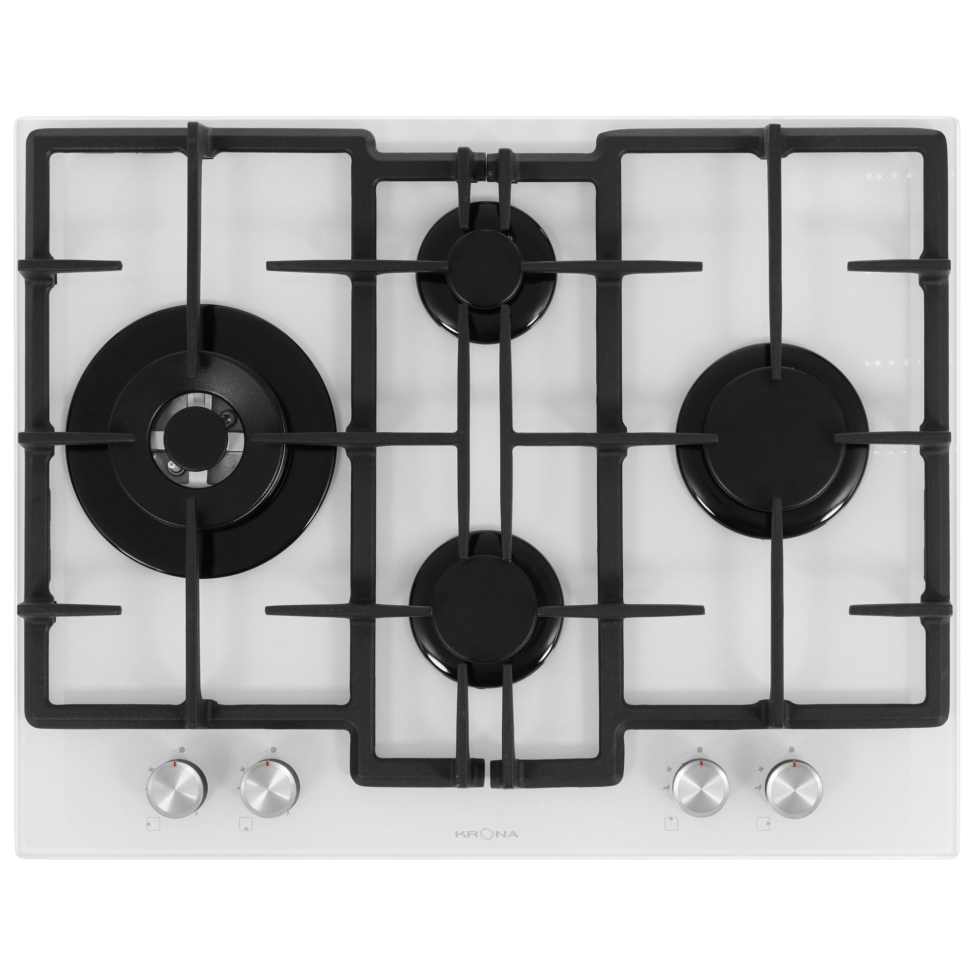 9954355 Газовая варочная поверхность KRONA RITTER 67/60 WH KRONA1 STDN-0131737