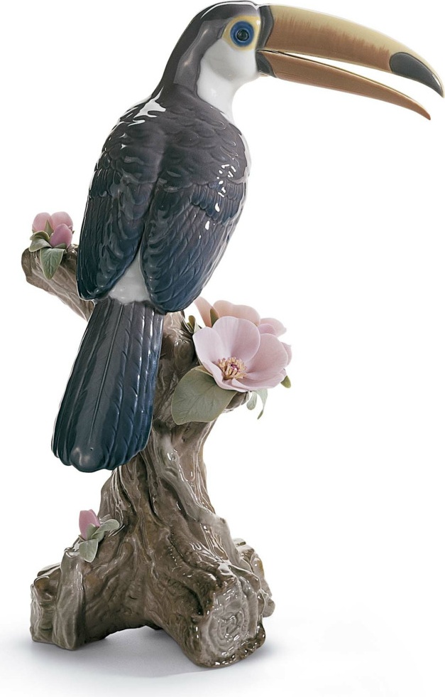 10669156 LLADRO Фигурка Lladro "Тукан" 27х13см Фарфор Lladró 