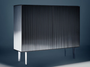 Шкаф из нержавеющей стали с распашными дверями