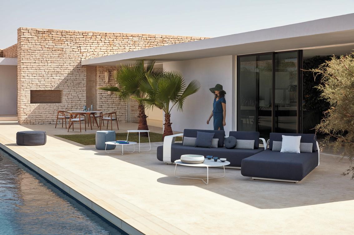 MNST153 Журнальные столики pcsts белые f8 ⌀100см Manutti Mood - Вид №2