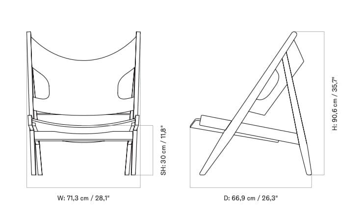 Кожаное кресло Audo Copenhagen вязание ARCH-00085858 - Вид №9