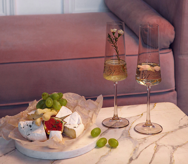 Victoria Stenova 611017 Набор бокалов для шампанского Astoria Grey  - Вид №1