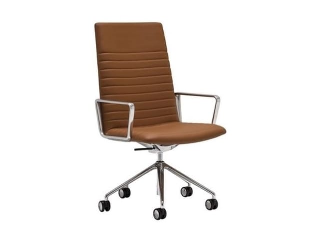 Стул с колесами с подлокотниками Andreu World Flex Executive ARCH-00009385