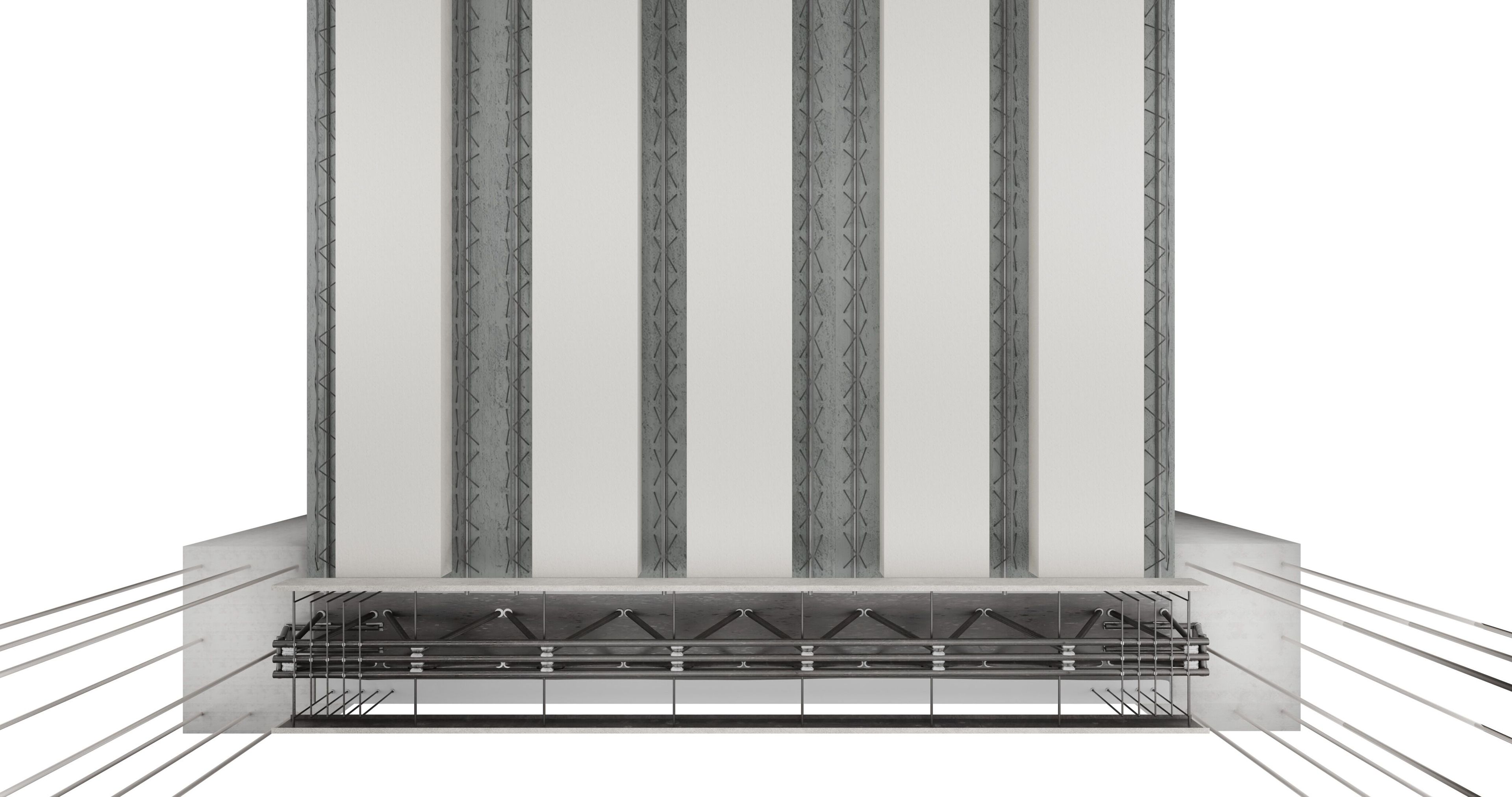 Структурная металлическая балка METAL.RI TRAVE MTR® A ESTRADOSSATA ARCH-00005253 - Вид №9