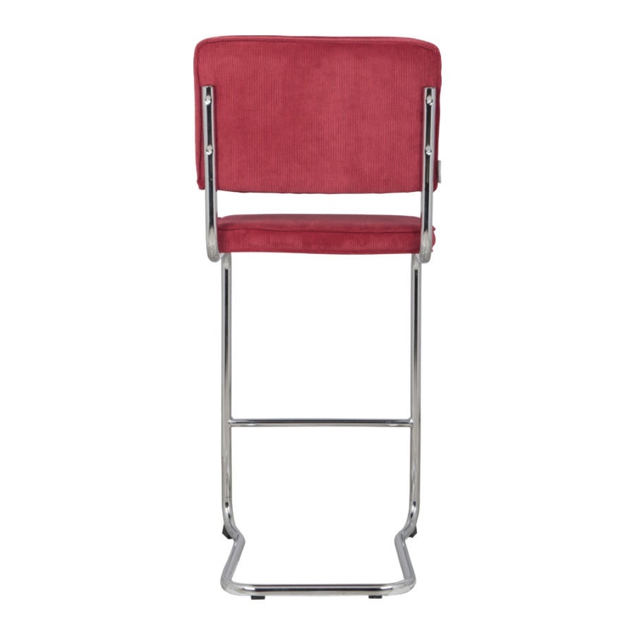 Стул барный Ridge Kink Rib красный Zuiver 1500003 - Вид №3