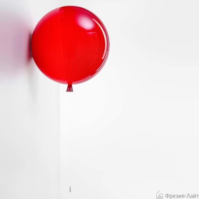 Brokis MEMORY WALL D250 CGC 579 красный настенный светильник воздушный шар red opal 108896