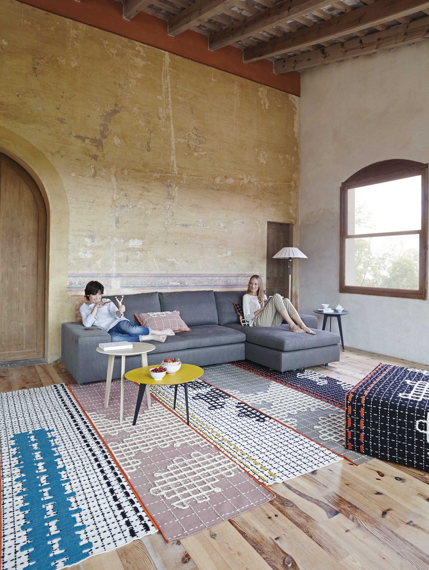 Ковер ручной работы GAN Bandas ARCH-00119792 - Вид №2