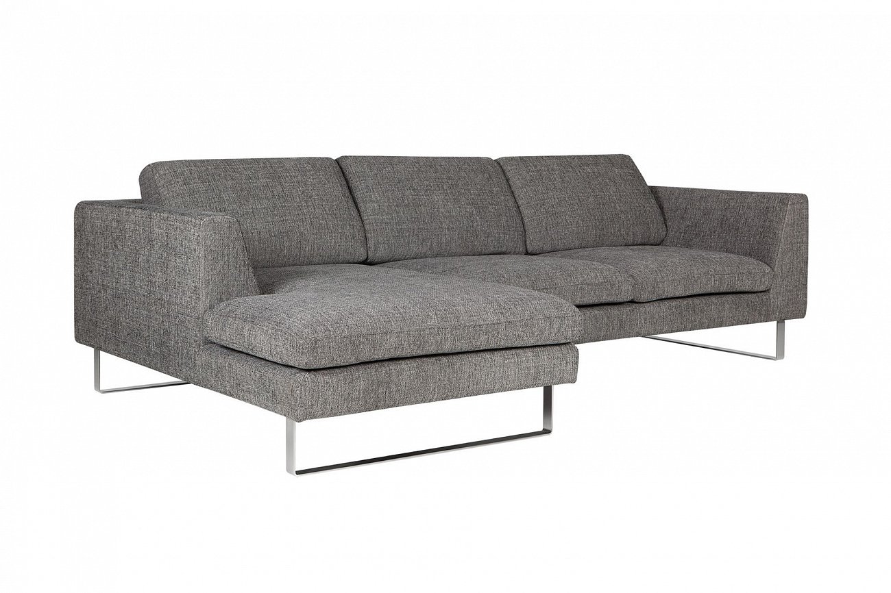 Диван угловой темно-серый 250 см Tokyo SITS ДИЗАЙНЕРСКИЕ, TOKYO 192372 Серый  - Вид №6