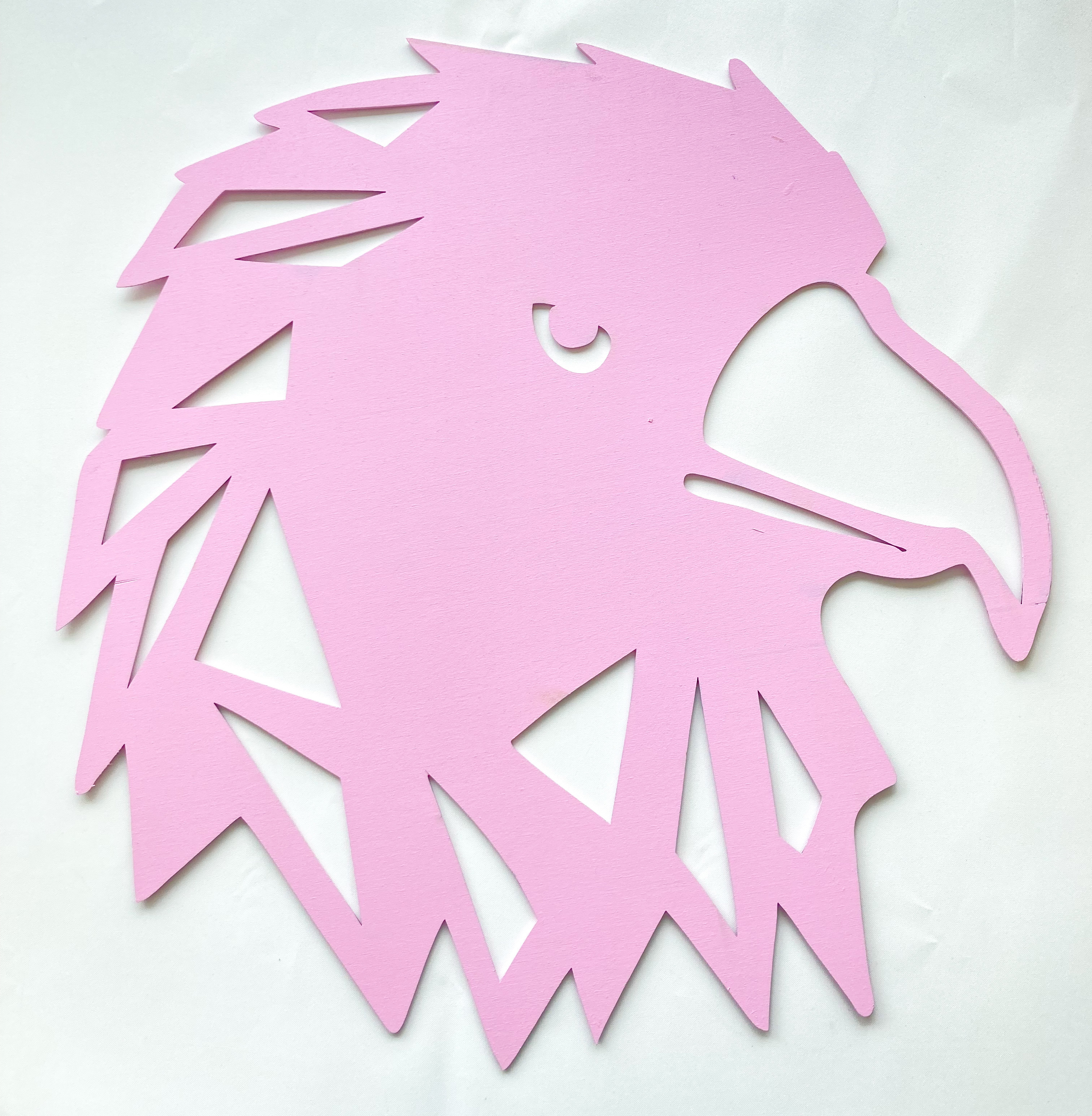 85415234 Настенное панно "Орел" дерево 52x51 см STLM-0062695 СИМФОНИЯ 