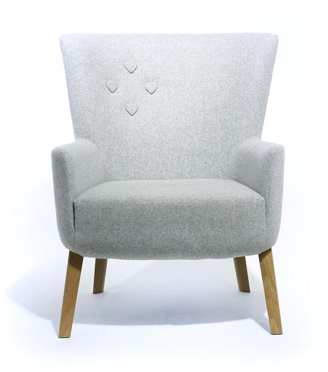 Deadgood Кресло с мягкой обивкой и подлокотниками Love L1 - Вид №4