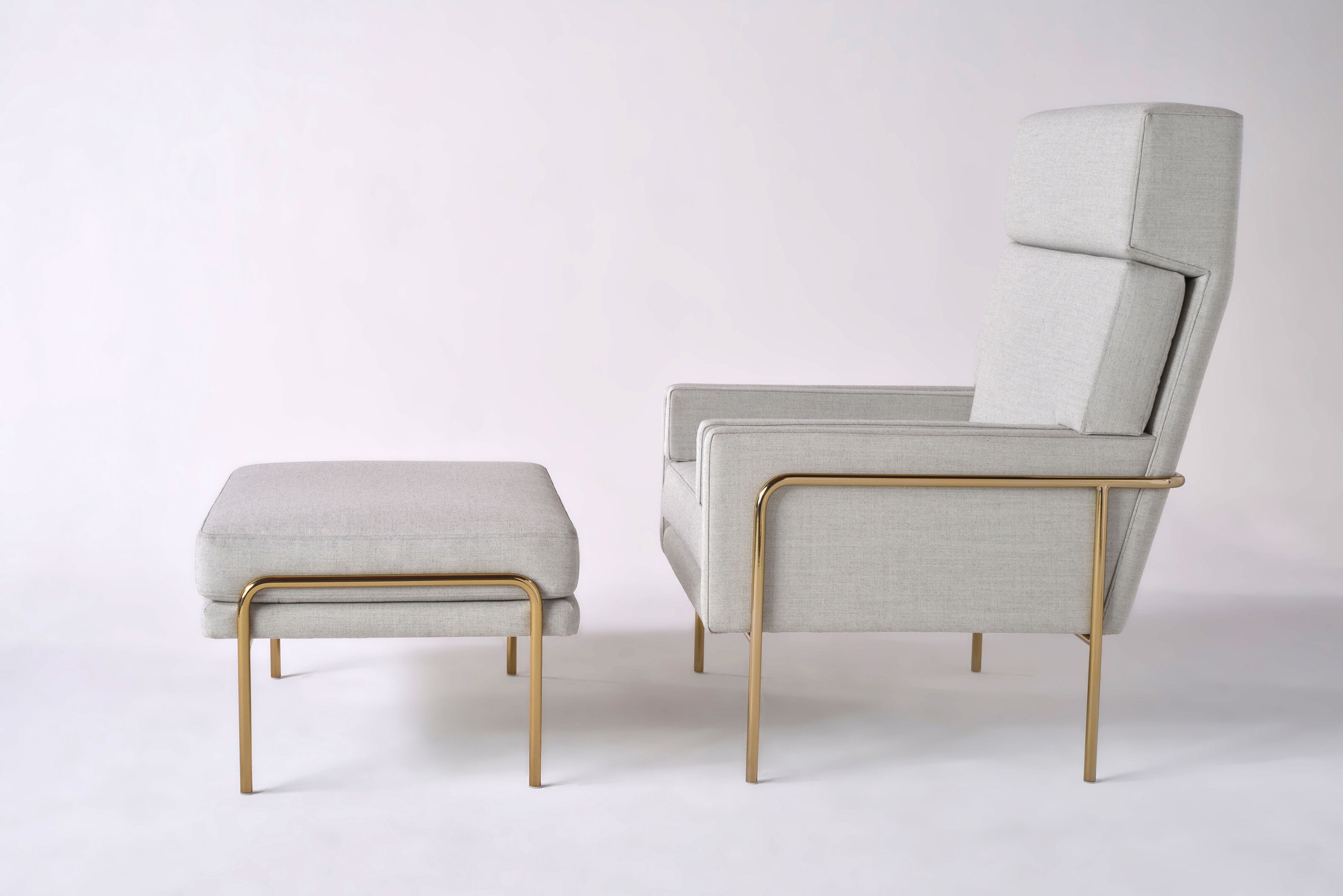 Тканевое кресло с высокой спинкой Phase Design тележка ARCH-00152913 - Вид №3