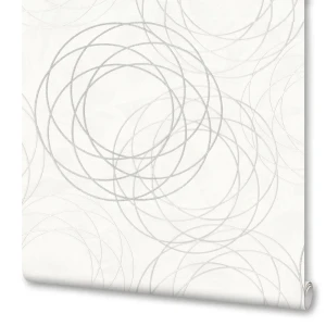 Флизелиновые обои Артекс Фокус белые 1.06 м 89400269