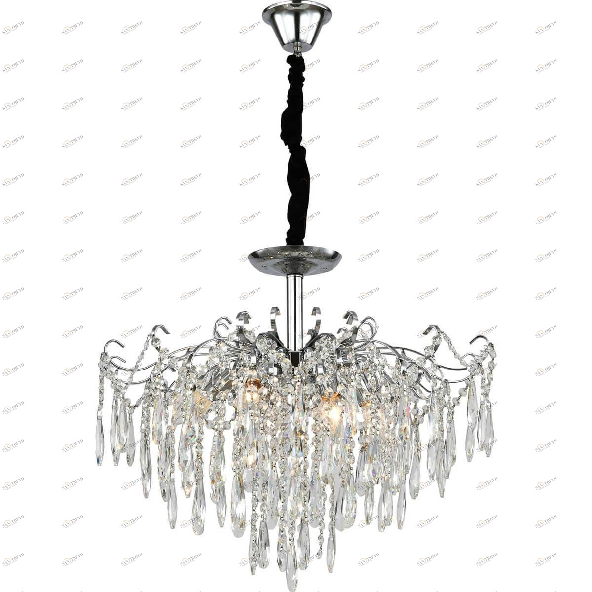 Подвесная люстра Stilfort Susana 1037/09/06P STILFORT ДИЗАЙНЕРСКИЕ, SUSANA 00-3888519 Прозрачный;хром 