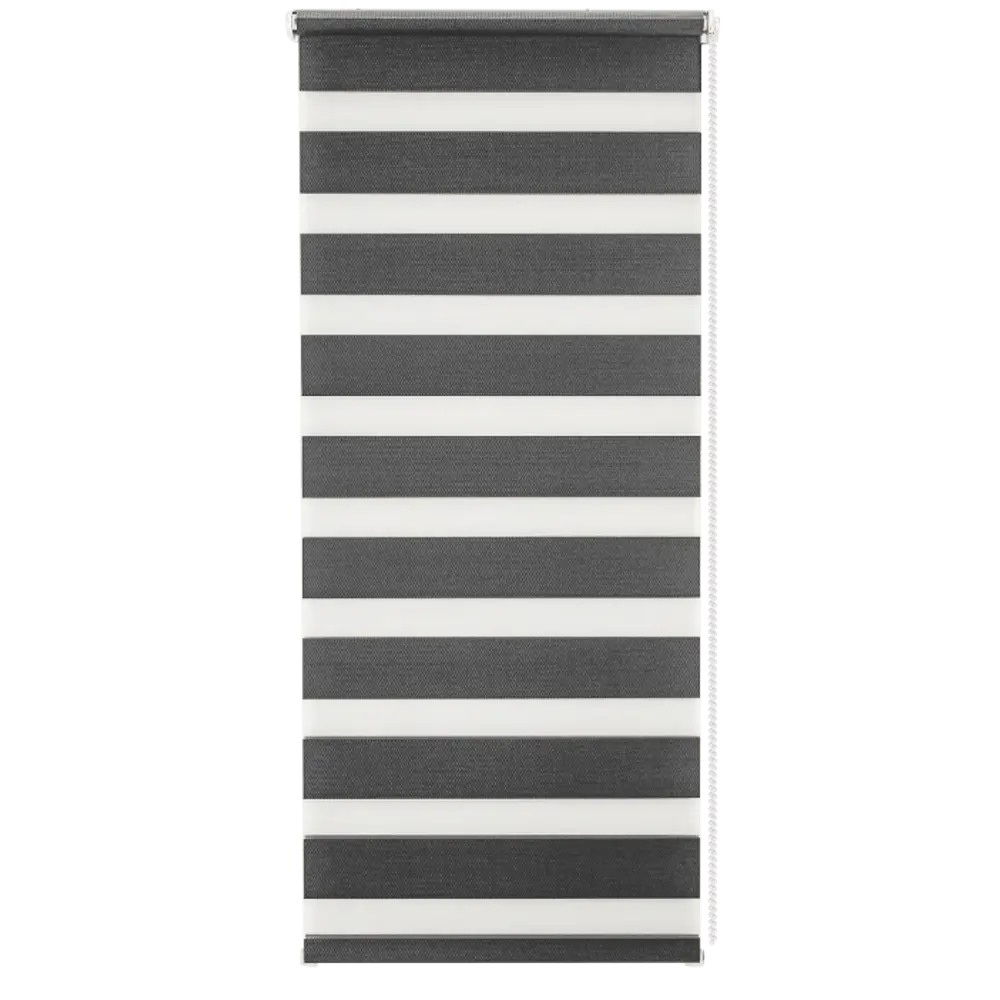 Штора рулонная день-ночь Silver 80x160 см графит Santreyd Д/Н SILVER STLM-2190446