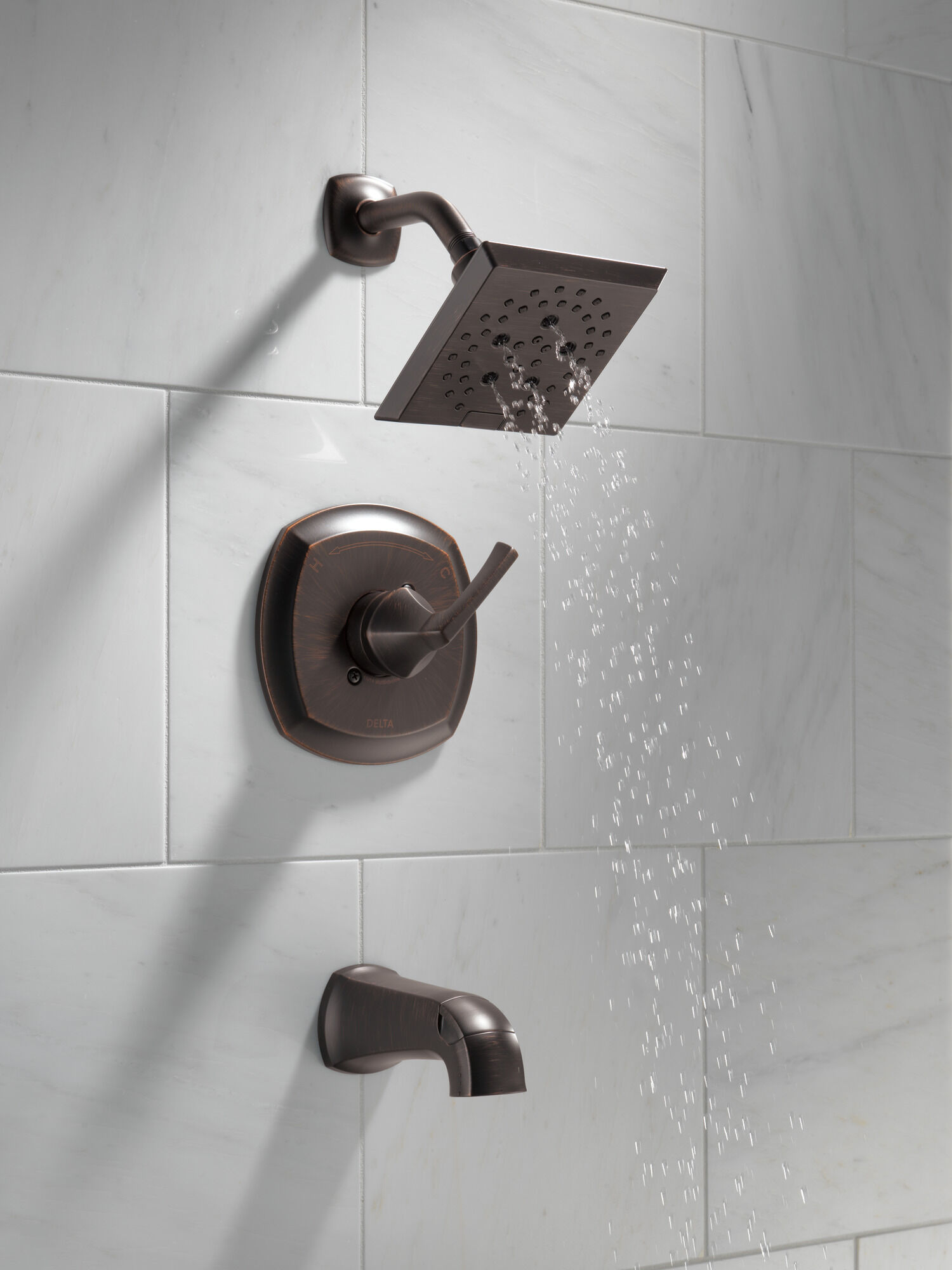 Монитор серии 14 H2Okinetic для ванны и душа Delta Faucet 144770-RB - Вид №6