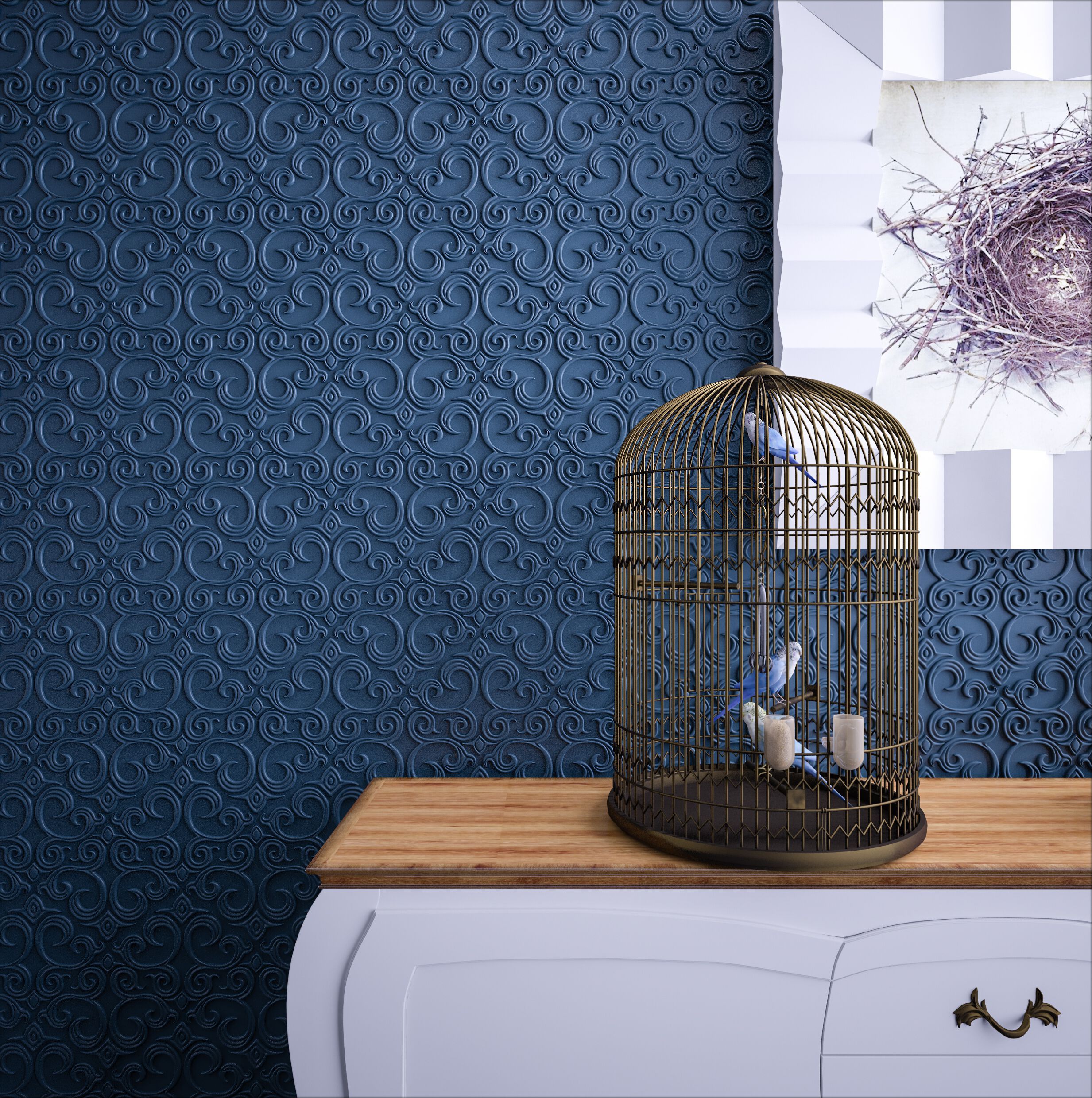 Трехмерное гипсовое покрытие WallDeco C-Classic ARCH-00145253 - Вид №3