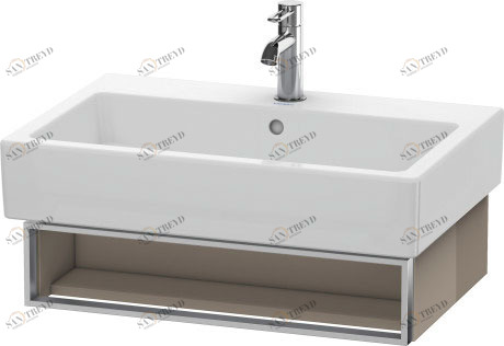 VE600508686 Тумбочка подвесная Vero #VE6005 650 x 431 мм Капучино глянцевый лак Duravit