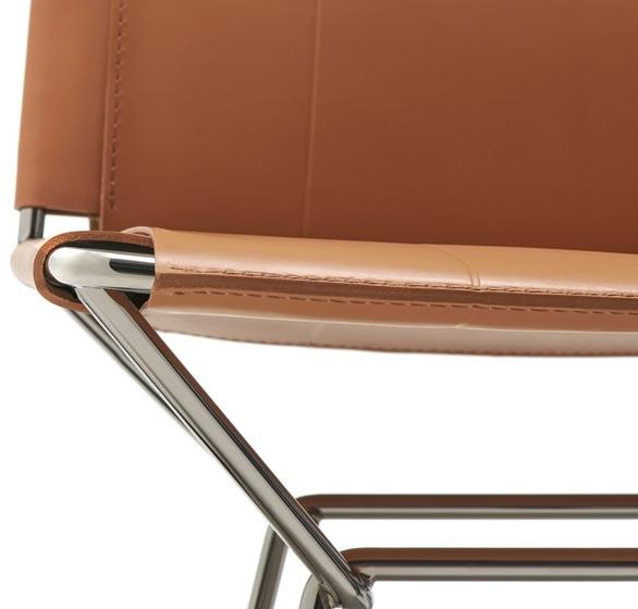 MDF Italia Санное кресло из кожи Neil sun-id-1508413 - Вид №9