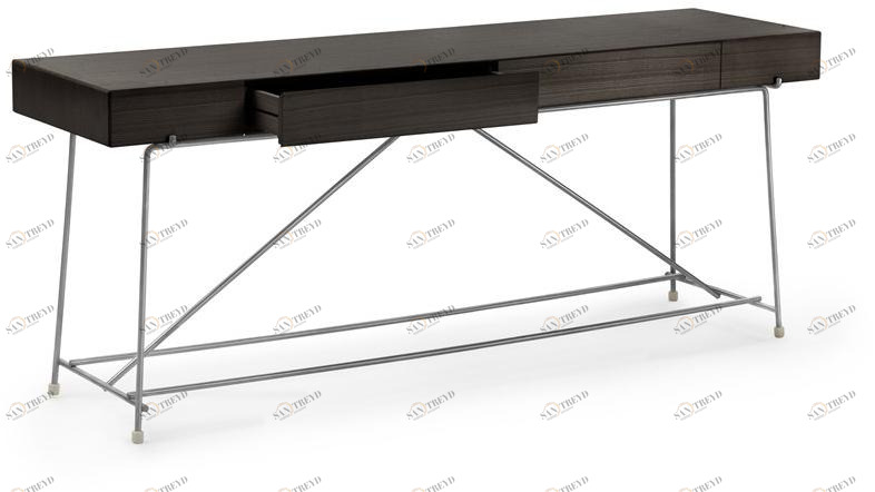 Flexform Прямоугольная консоль с ящиками Any day sun-id-1505725