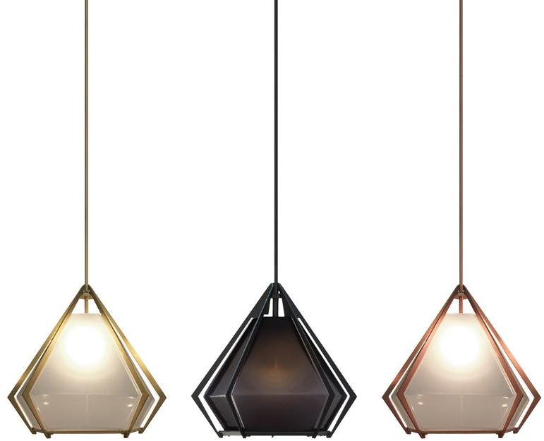 GABRIEL SCOTT Светодиодный подвесной светильник из стали и стекла Harlow sun-id-1452818 - Вид №2