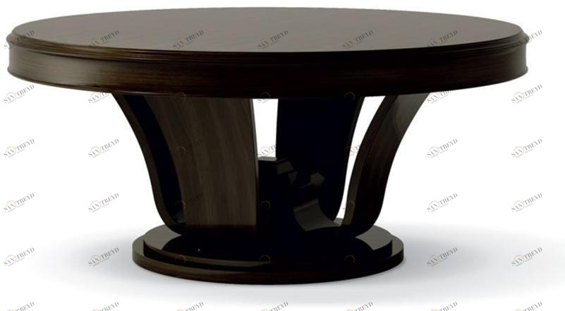 Carpanese Home Круглый деревянный стол Heritage 6606