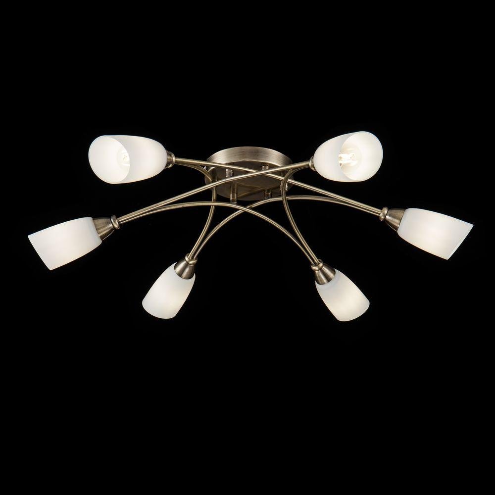 Потолочная люстра Freya Alice FR5021CL-06BZ FREYA ALICE 220233 Белый - Вид №1