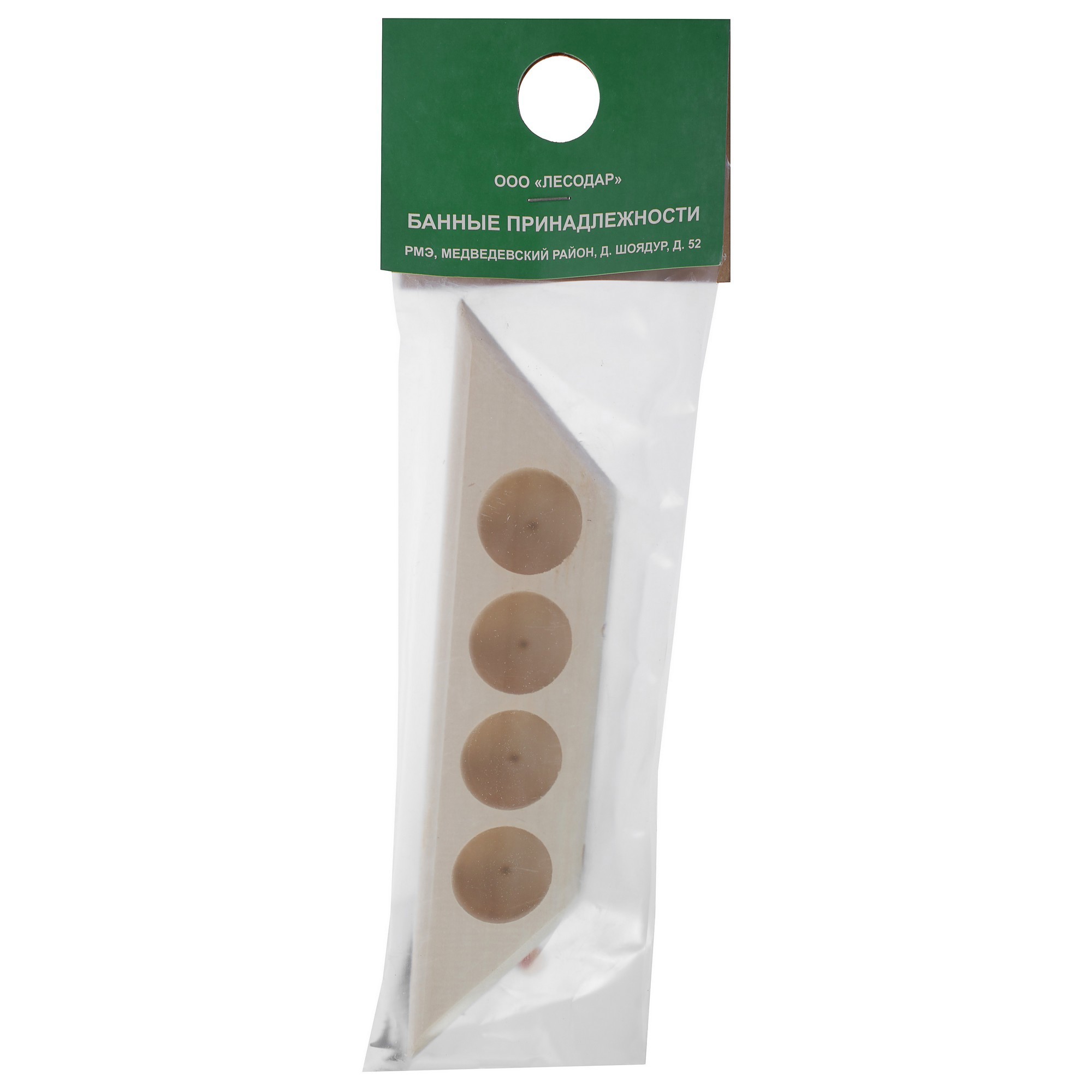 Santreyd Полка для аромамасел из натурального дерева с 4 ячейками 18850783 STLM-0013204 - Вид №3