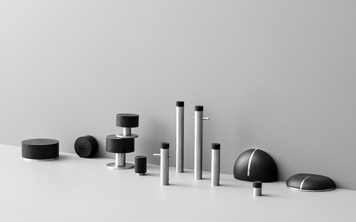 14506002002 Настенный дверной упор Ø14x70 ммd line Knud Holscher  - Вид №2