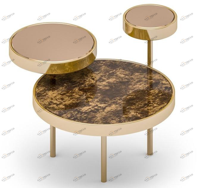 Sicis Низкий круглый журнальный столик для гостиной sun-id-1491665