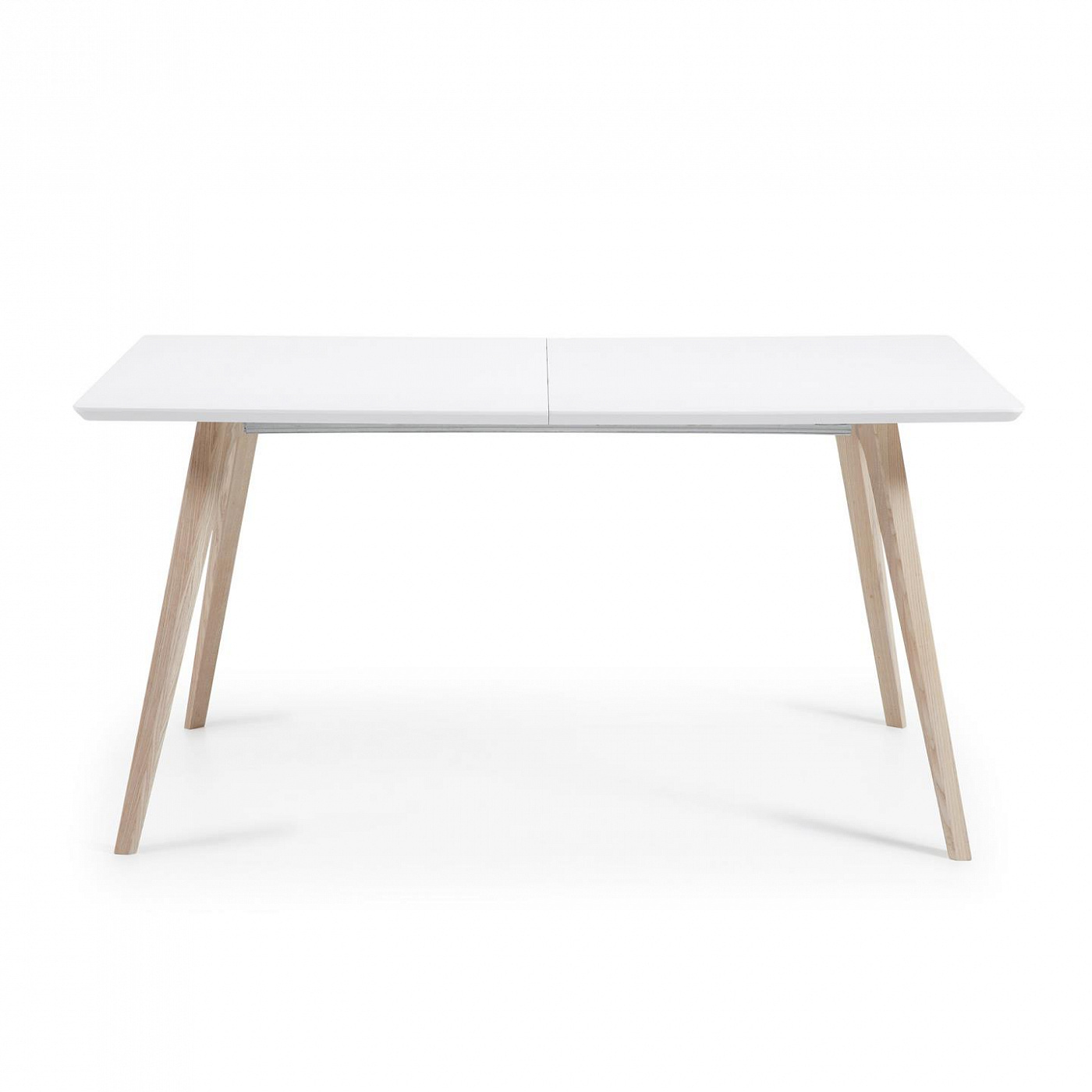 051842 Стол Quatre 160(260)x100 белый La Forma Eunice - Вид №8