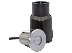 Светодиодная лампа для дайвинга с системой RGB из нержавеющей стали и стекла