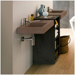 L58111SX Подвесная раковина настенная овальная Neutra Design  белая