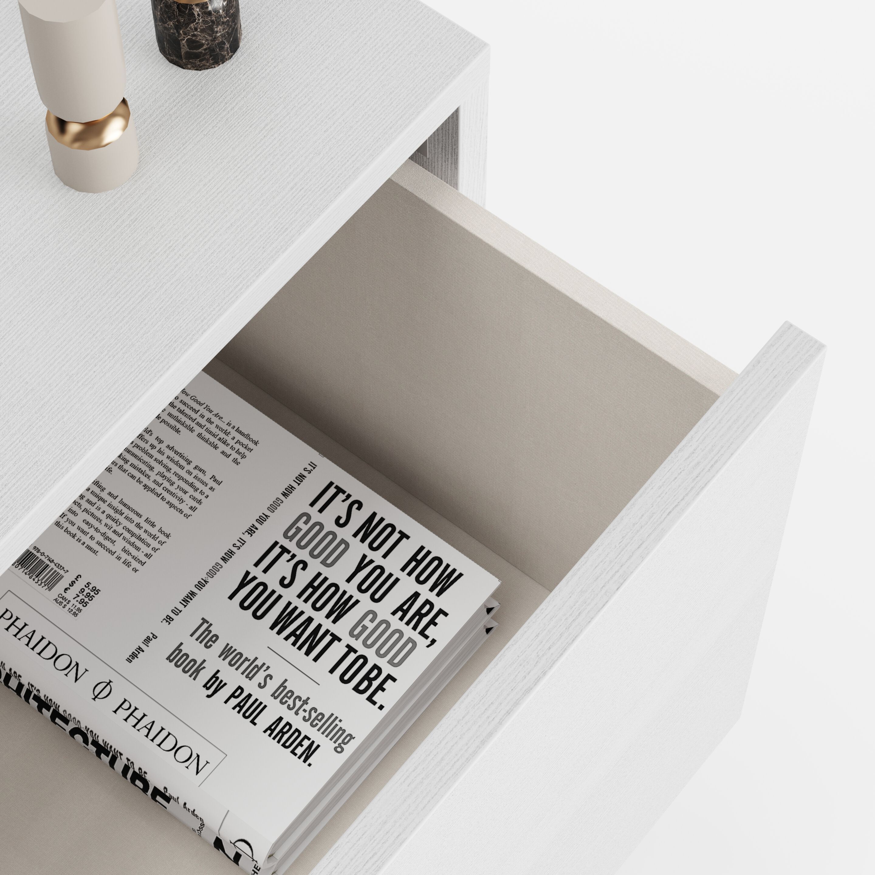 Подвесной ТВ-шкаф из меламиновой ткани с выдвижными ящиками и системой люверсов Mobili Fiver IACOPO ARCH-00141326 - Вид №14