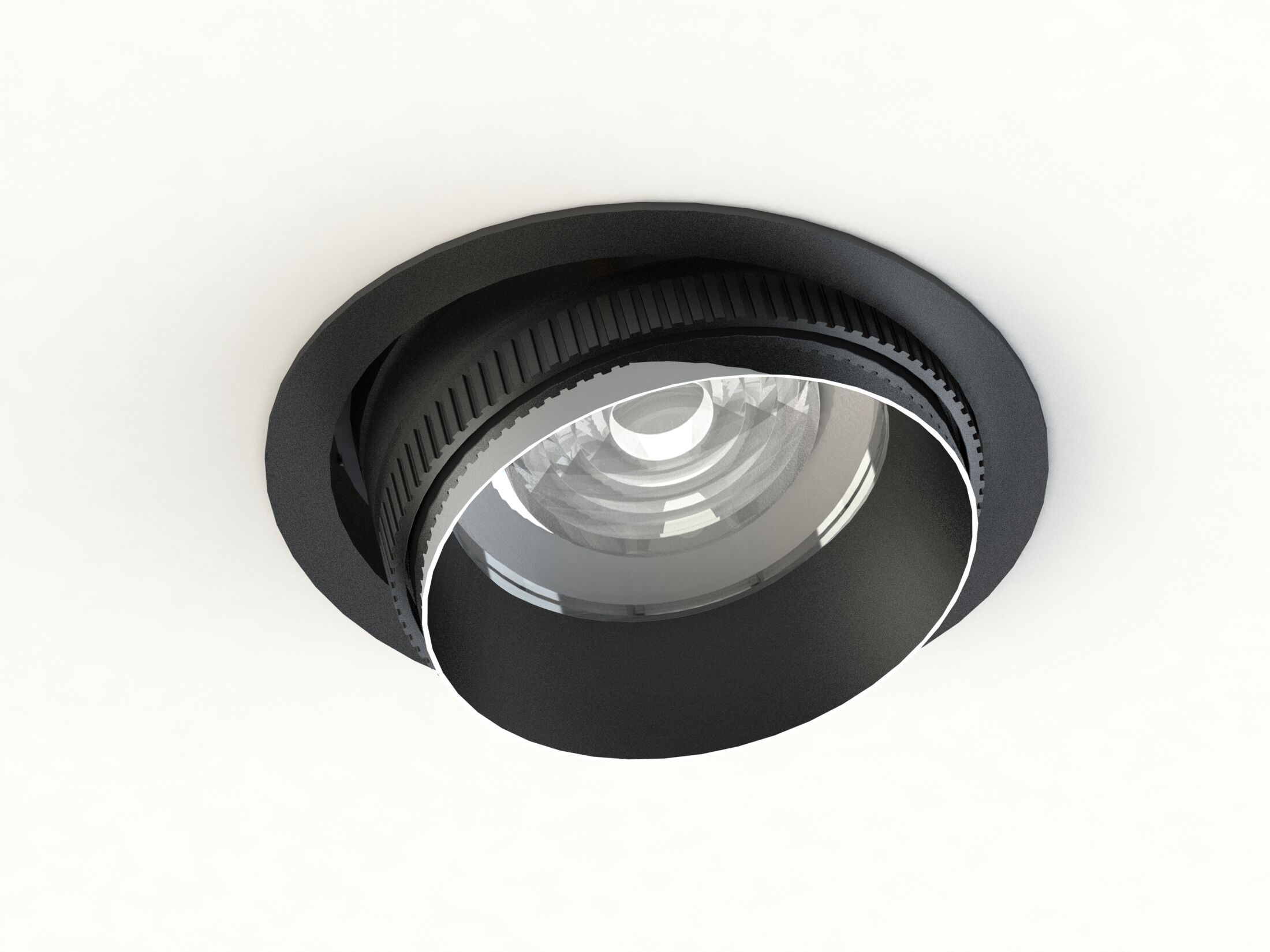 Алюминиевый утопленный регулируемый светодиодный прожектор Lucifero's радужная оболочка ARCH-00062210 - Вид №2