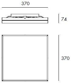 Milan Iluminacion Светодиодный потолочный светильник из алюминия Linea 6499 - Вид №6