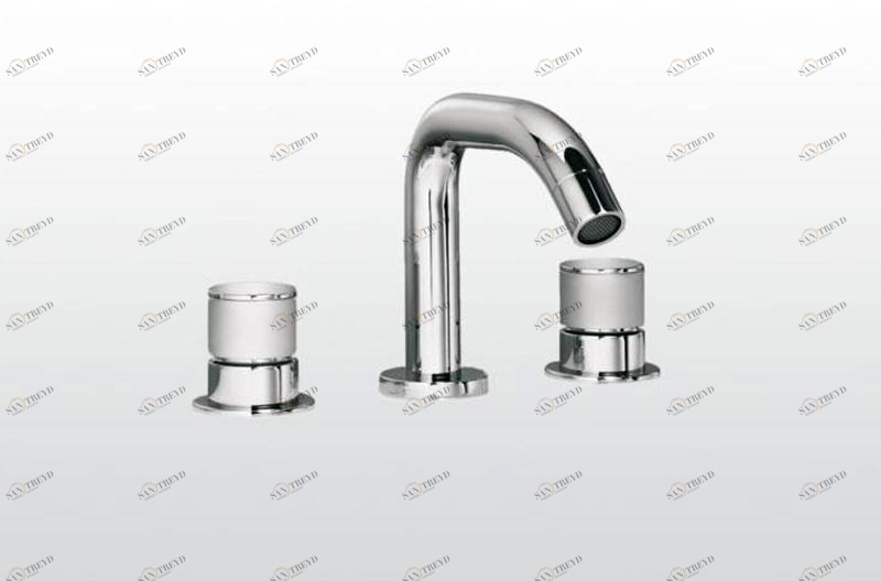 RUBINETTERIE STELLA Комплект для ванны на 3 отверстия Bamboo sun-id-1430185