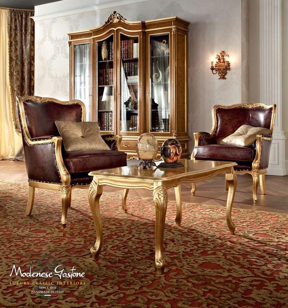 Modenese Gastone Прямоугольный деревянный журнальный столик Casanova sun-id-1377785 - Вид №1