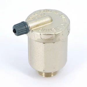 Воздухоотводчик автоматический с боковым выпуском никелированный TIEMME 1/2"