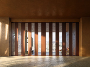 Система открывания вертикальных полос