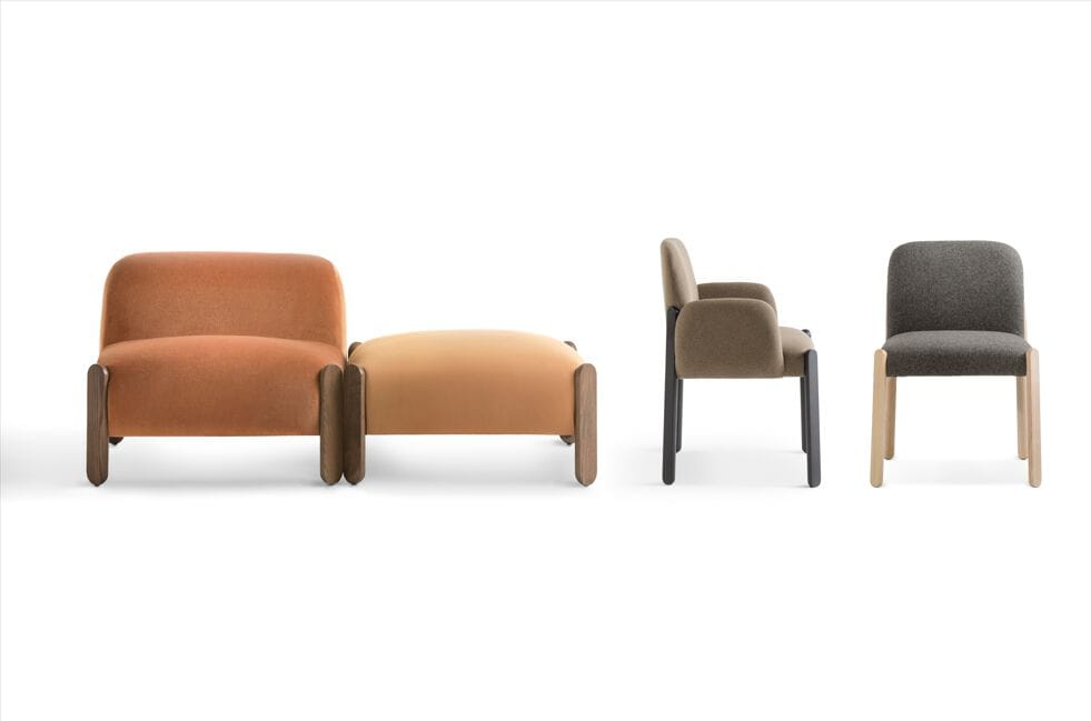 Квадратный пуф из ясеня Billiani Babà Soft ARCH-00005216 - Вид №2