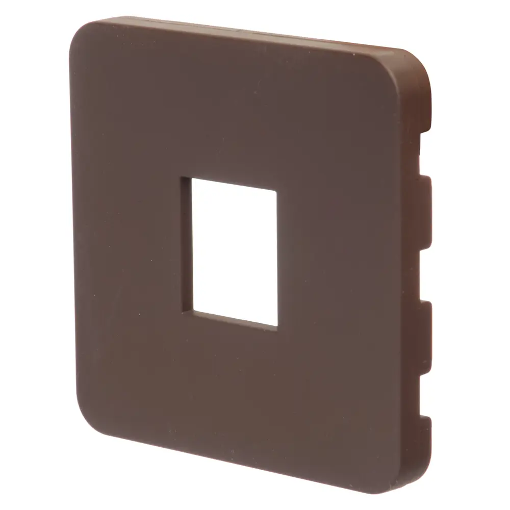 Накладка для телефонной розетки Lexman Cosy RJ11-12-45, цвет шоколадный STLM-2023322 - Вид №1