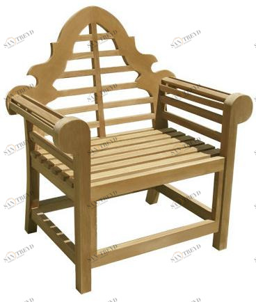 Il Giardino di Legno Садовое кресло из тика с подлокотниками Vittoria 305