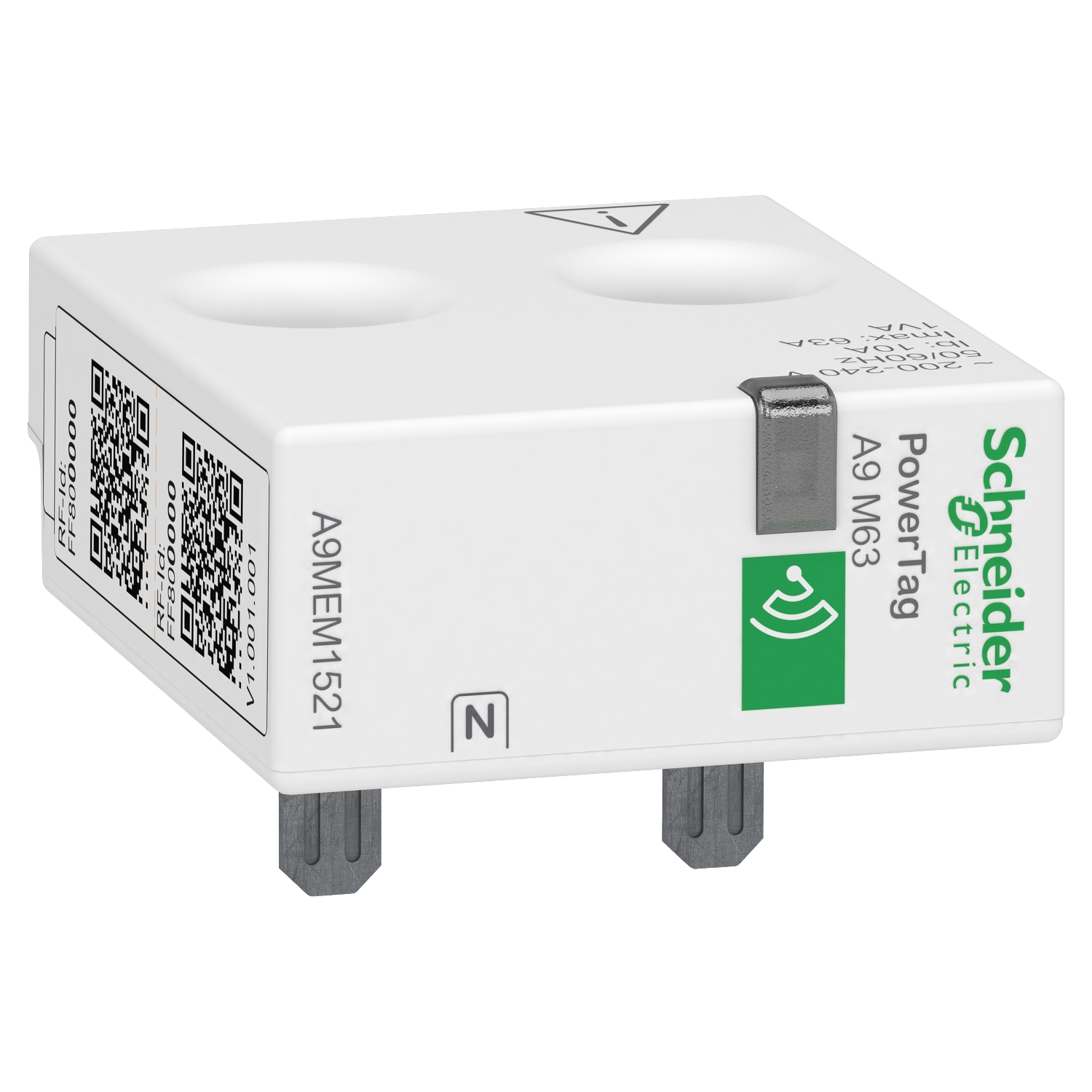 A9MEM1521 Беспроводной датчик PowerTag ACTI9 1P+N ВЕРХ=S= Schneider Electric PowerLogic 