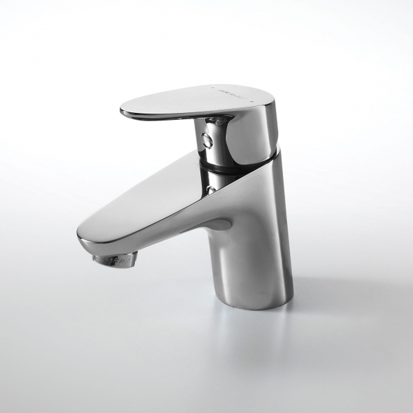 Смеситель для ванной комнаты на раковину низкий DROP F14898C-1 bravat - Вид №1