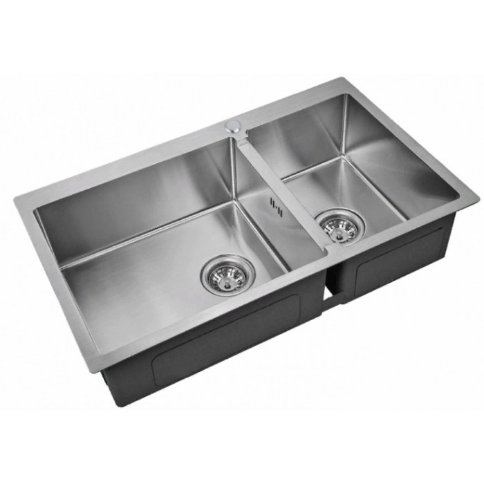 Мойка ZorG INOX R 78-2-51-L, Zorg R 78-2-51-L Мойка кухонная прямоугольная Zorg  - Вид №1