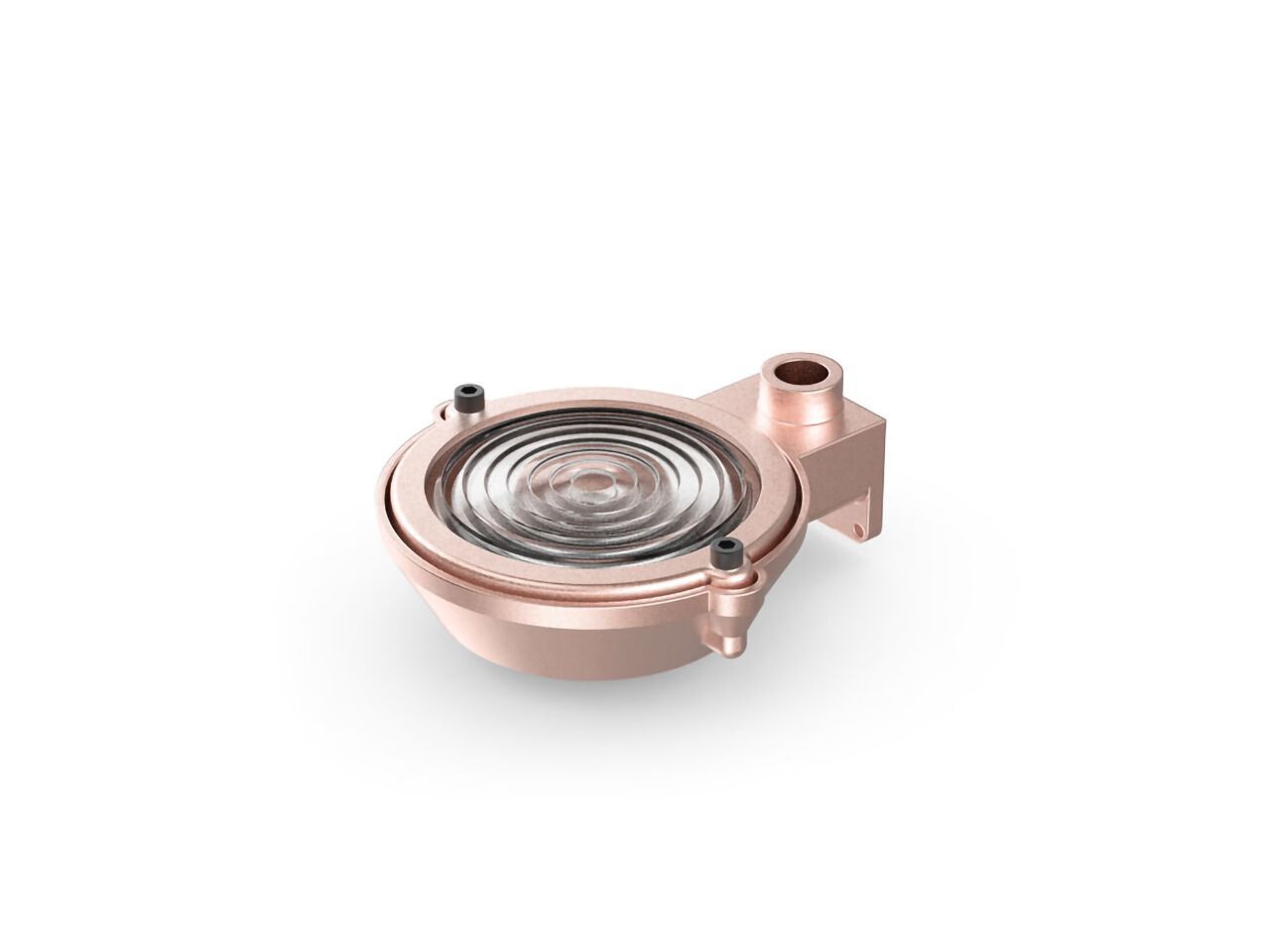 Медный алюминиевый настенный светильник Genuit медь ARCH-00043330 - Вид №3