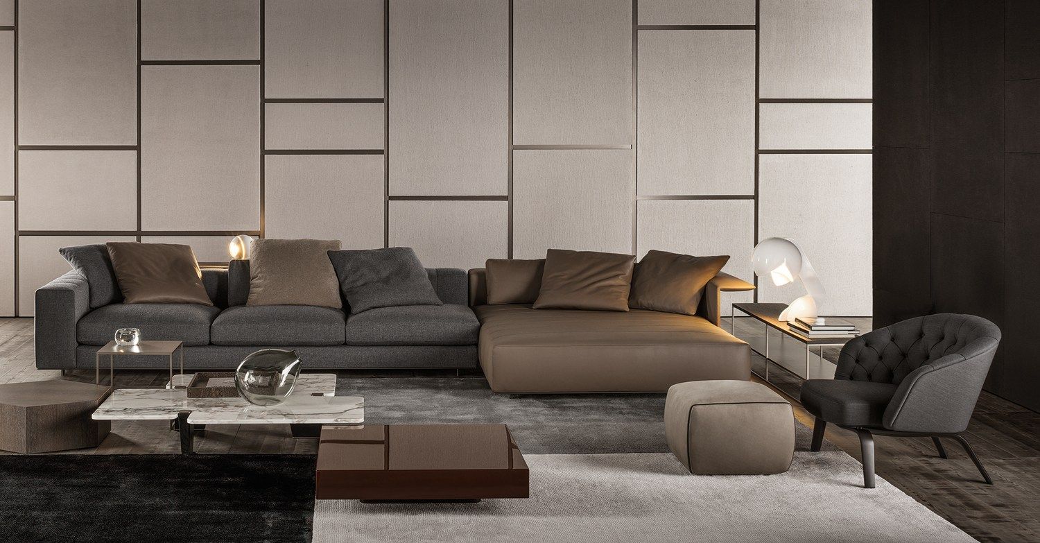Ткань диван Minotti Freeman ARCH-00060440 - Вид №14