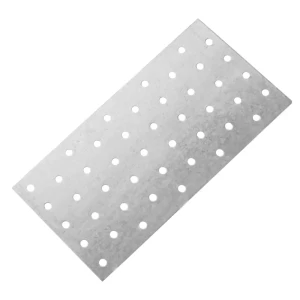 Пластина соединительная 100х200х2 мм, оцинкованная сталь